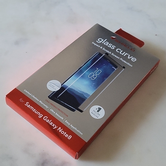 ZAGG Glass Curve Curved Impact Scratch Protection - Picture 2 of 10